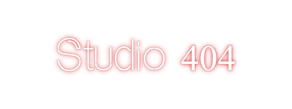 Custom Neon: Studio 404
