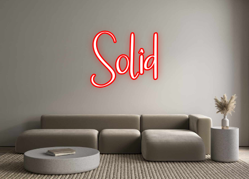 Custom Neon: Solid