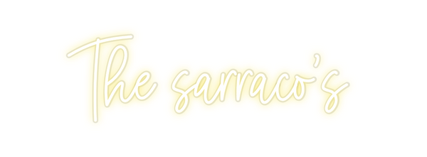 Custom Neon: The sarraco’s