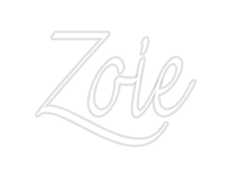 Custom Neon: Zoie