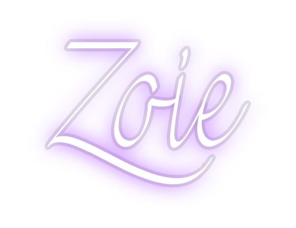 Custom Neon: Zoie