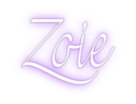 Custom Neon: Zoie