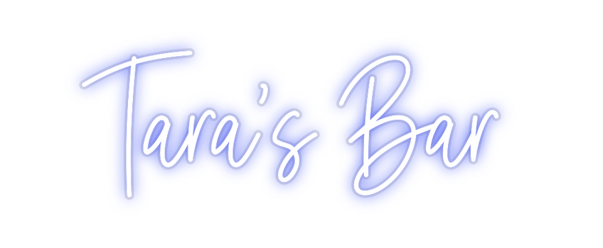 Custom Neon: Tara’s Bar