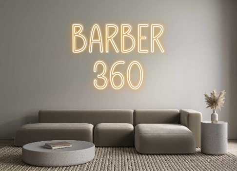 Custom Neon: Barber 
360