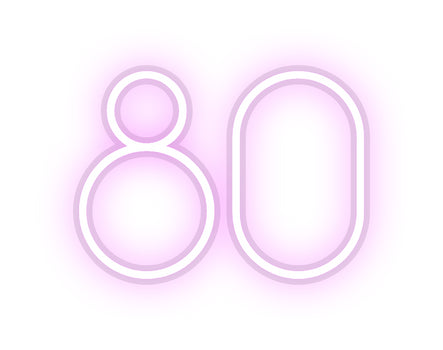Custom Neon: 80