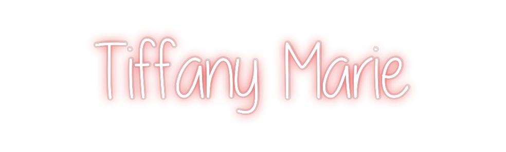 Custom Neon: Tiffany Marie