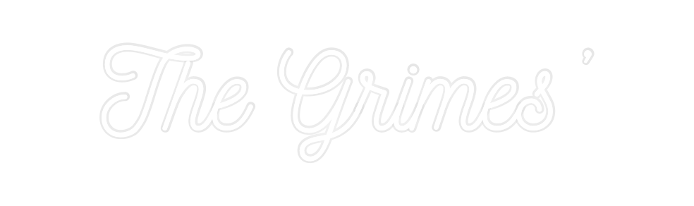 Custom Neon: The Grimes’