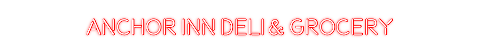 Custom Neon: ANCHOR INN DE...