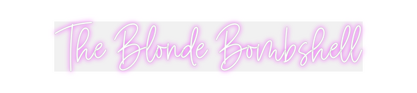 Custom Neon: The Blonde Bo...