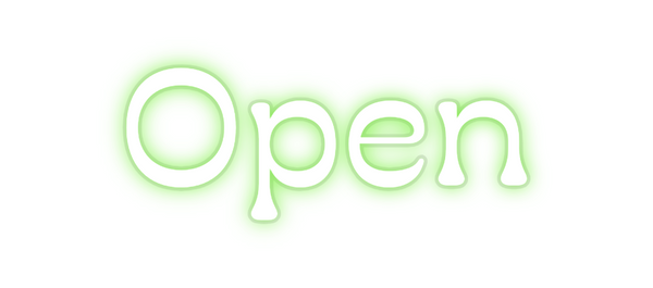 Custom Neon: Open