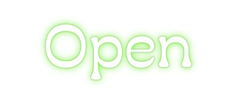Custom Neon: Open