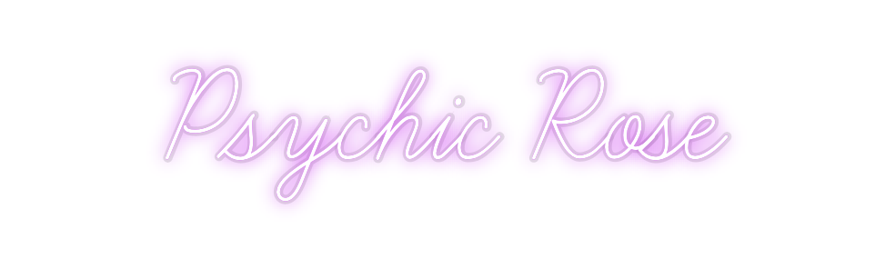Custom Neon: Psychic Rose