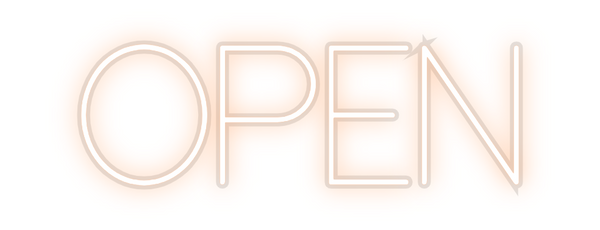 Custom Neon: OPEN