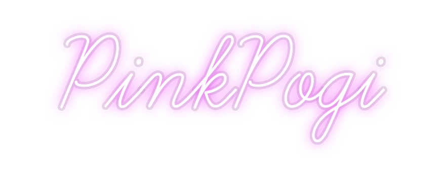 Custom Neon: PinkPogi