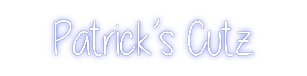 Custom Neon: Patrick’s Cutz