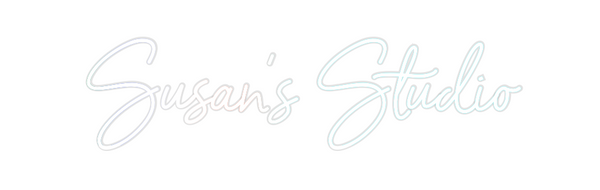 Custom Neon: Susan’s Studio