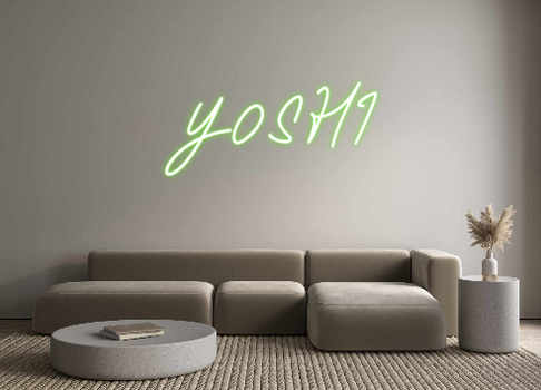 Custom Neon: YOSHI