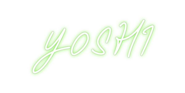 Custom Neon: YOSHI