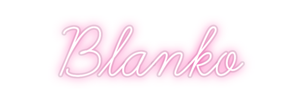 Custom Neon: Blanko