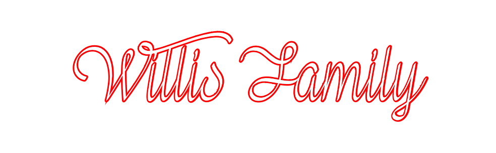 Custom Neon: Willis Family
