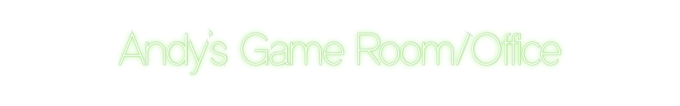 Custom Neon: Andy’s Game R...