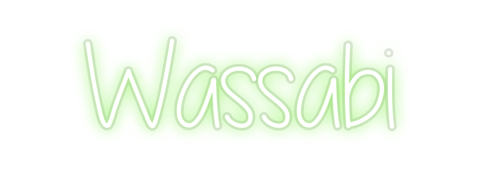 Custom Neon: Wassabi