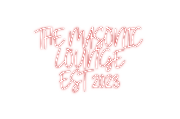 Custom Neon: THE MASONIC
...
