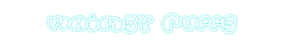 Custom Neon: Whimsy Puffs