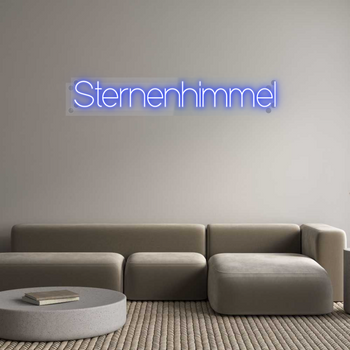 Custom Neon: Sternenhimmel