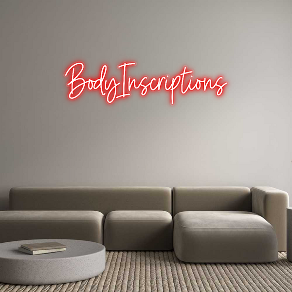 Custom Neon: BodyInscripti...