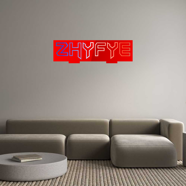 Custom Neon: Zhyfye