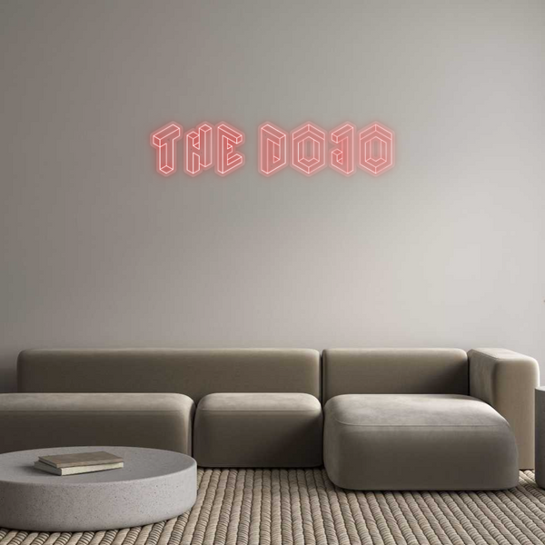 Custom Neon: THE DOJO
