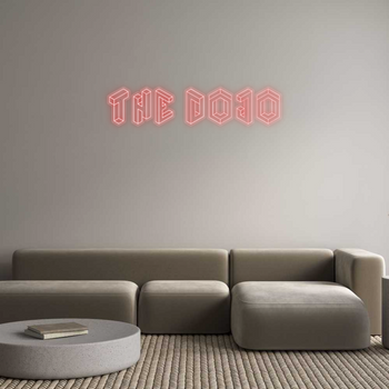 Custom Neon: THE DOJO