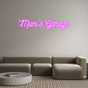 Custom Neon: Mom’s Garage