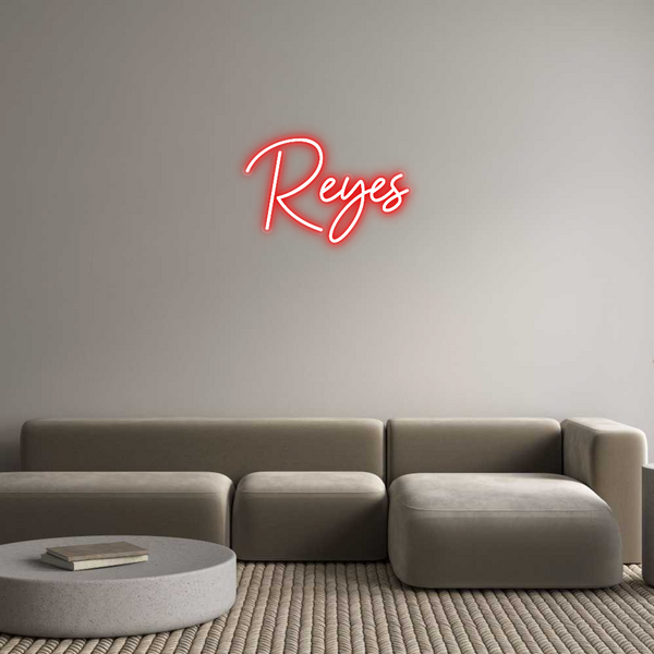 Custom Neon: Reyes