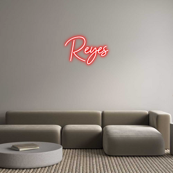 Custom Neon: Reyes