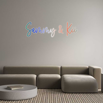 Custom Neon: Sammy & Kii