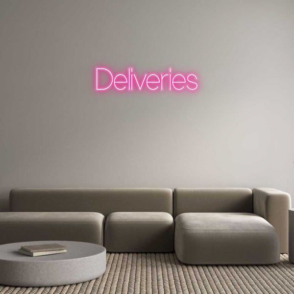 Custom Neon: Deliveries