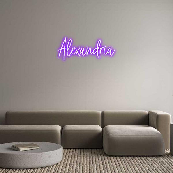 Custom Neon: Alexandria