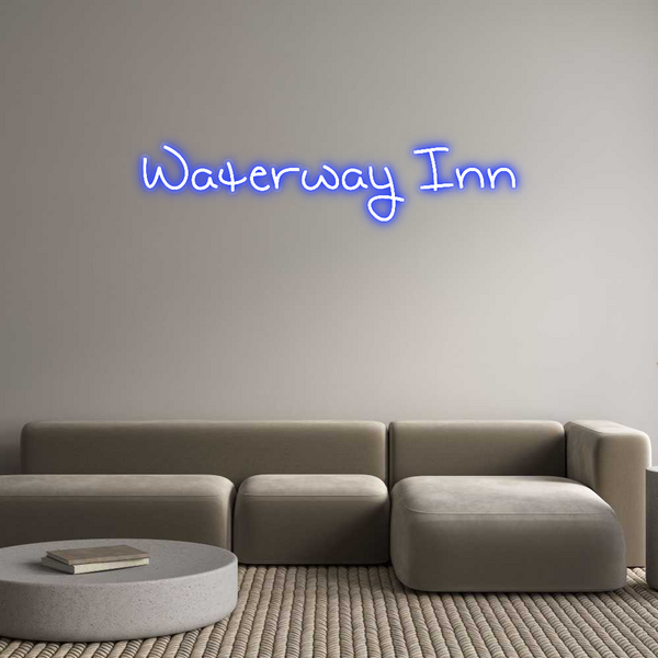 Custom Neon: Waterway Inn