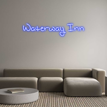 Custom Neon: Waterway Inn