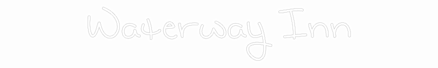 Custom Neon: Waterway Inn