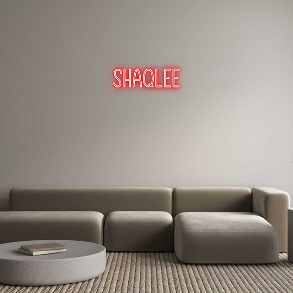 Custom Neon: ShaqLee