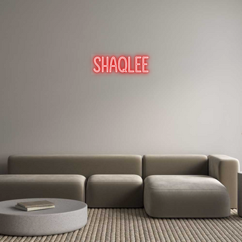 Custom Neon: ShaqLee