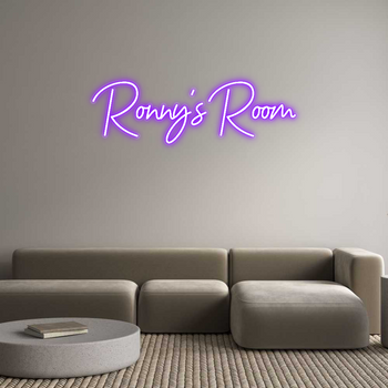 Custom Neon: Ronny’s Room