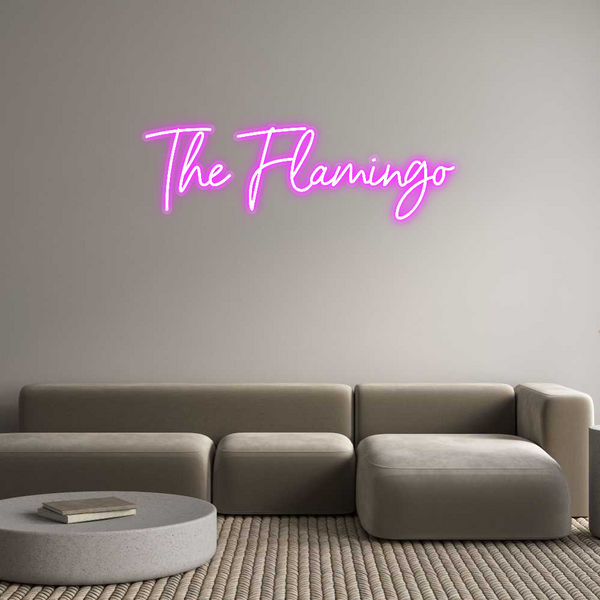 Custom Neon: The Flamingo