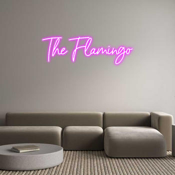Custom Neon: The Flamingo