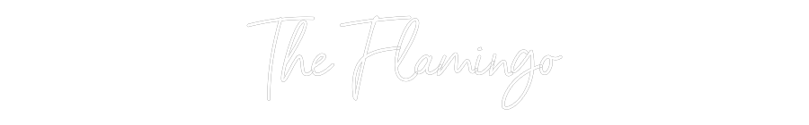 Custom Neon: The Flamingo
