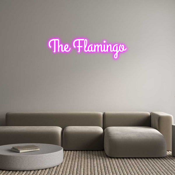 Custom Neon: The Flamingo