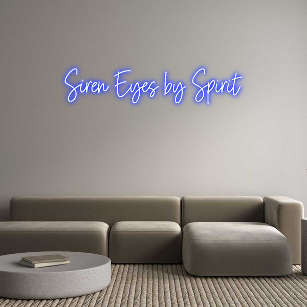 Custom Neon: Siren Eyes by...